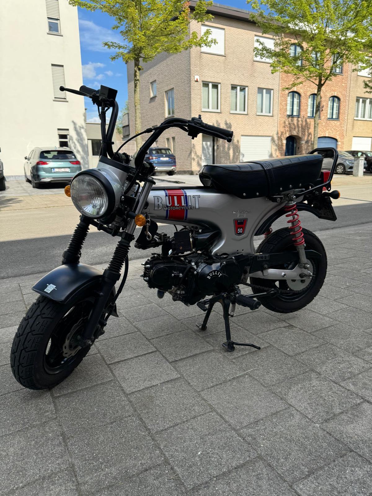 Bullit 50 skyteam, Fietsen en Brommers, Ophalen, Gebruikt, 49 cc, Klasse B (45 km/u)