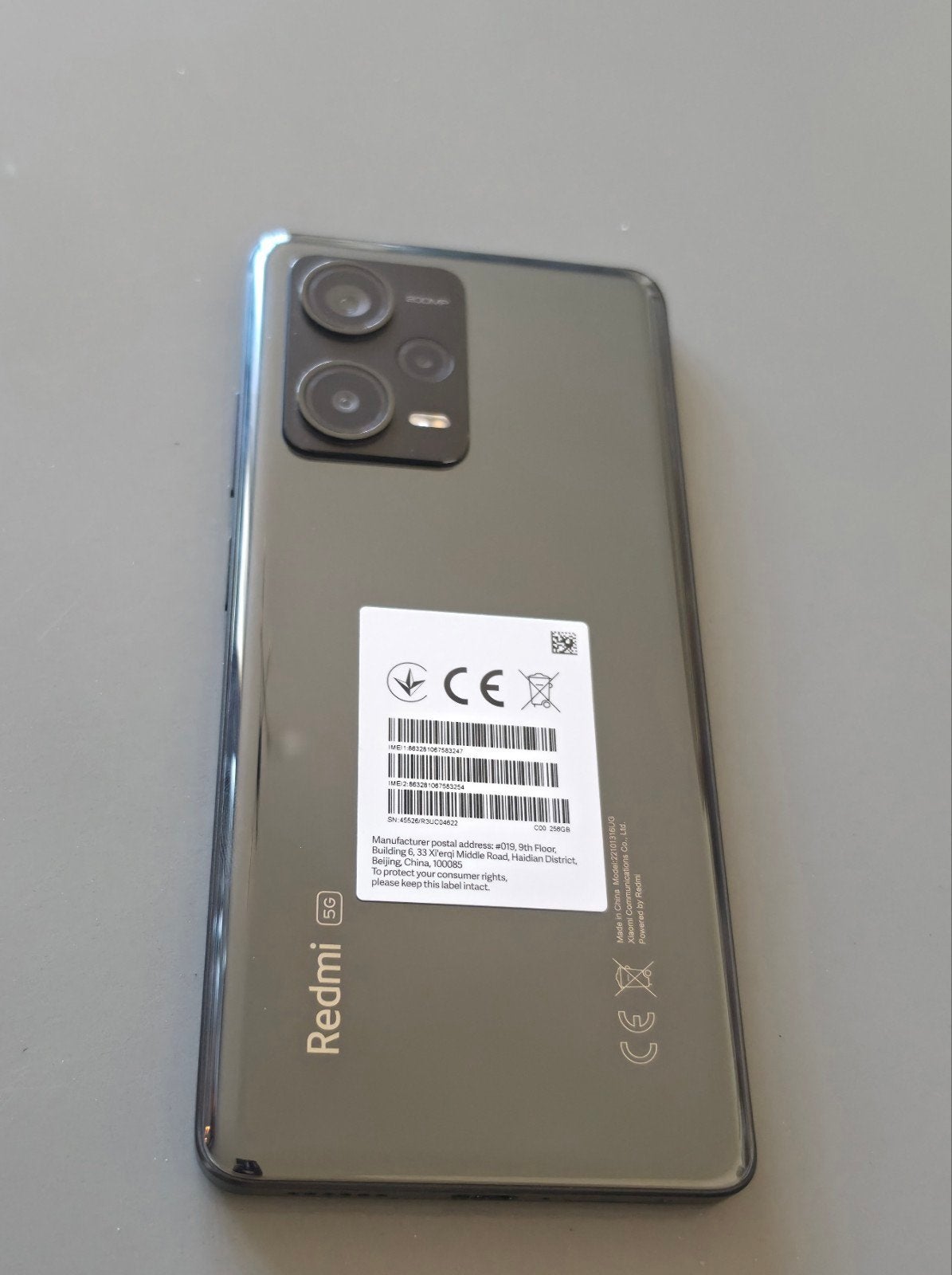 Xiaomi Redmi Note 12 Pro 256 Go — Parfait état, Enlèvement, Comme neuf