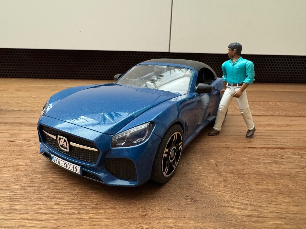 Bruder Roadster met chauffeur 03481, Kinderen en Baby's, Ophalen, Gebruikt