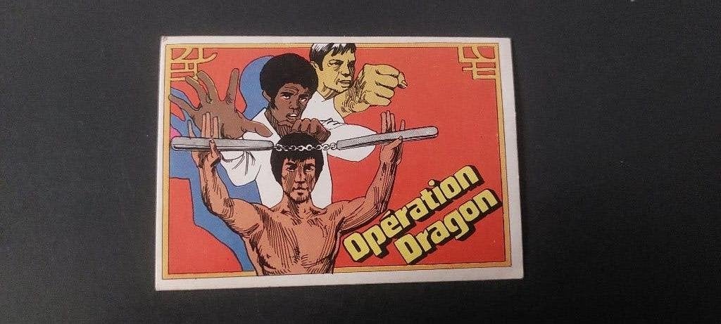 Sticker autocollant Bruce Lee kung fu karate vintage, Collections, Autocollants, Envoi, Utilisé