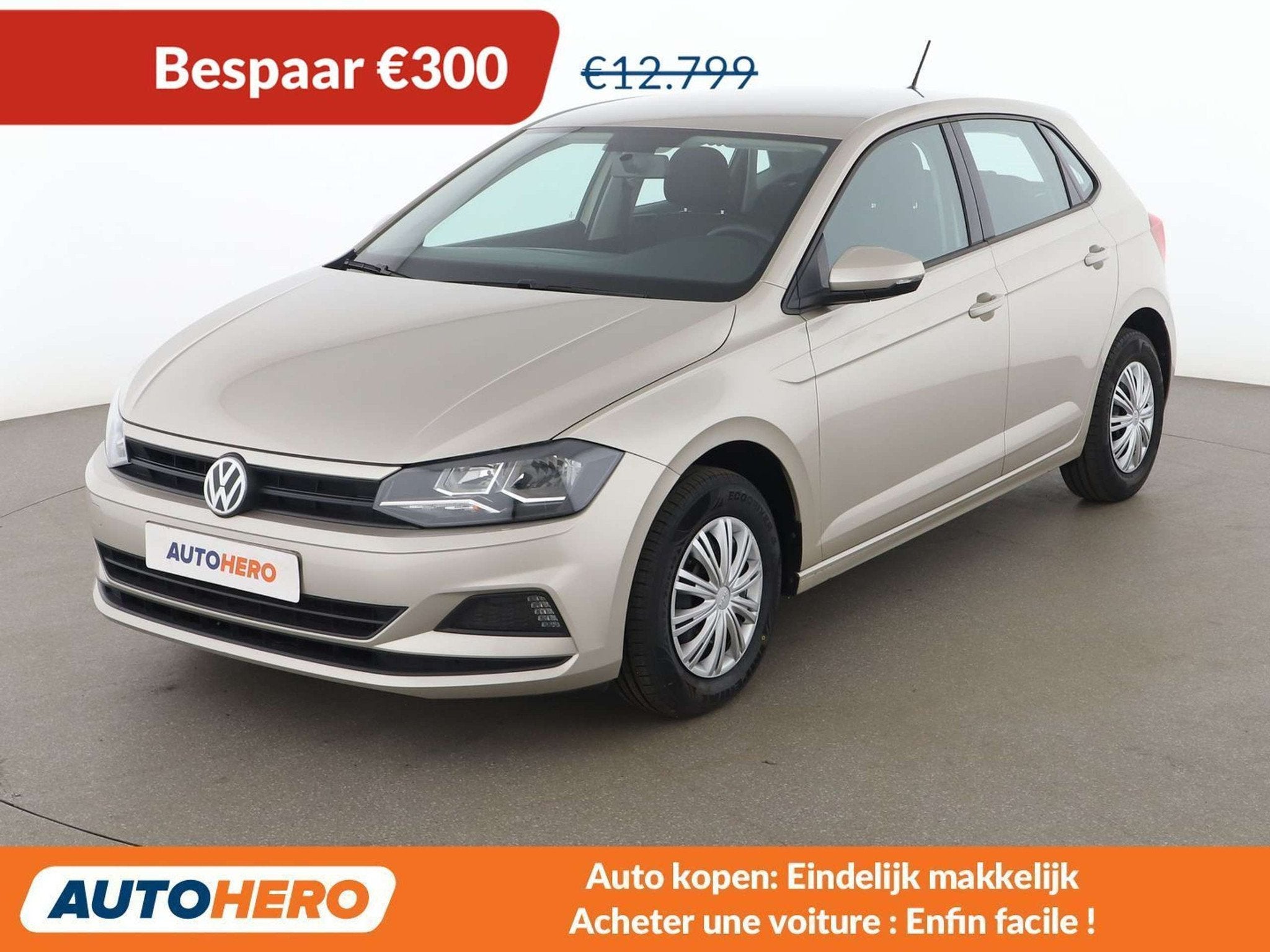 Volkswagen Polo 1.0 TSI Advance (bj 2019), Auto's, Stof, 95 pk, https://public.car-pass.be/vhr/da90614a-fef9-4f85-892a-b64256301127
