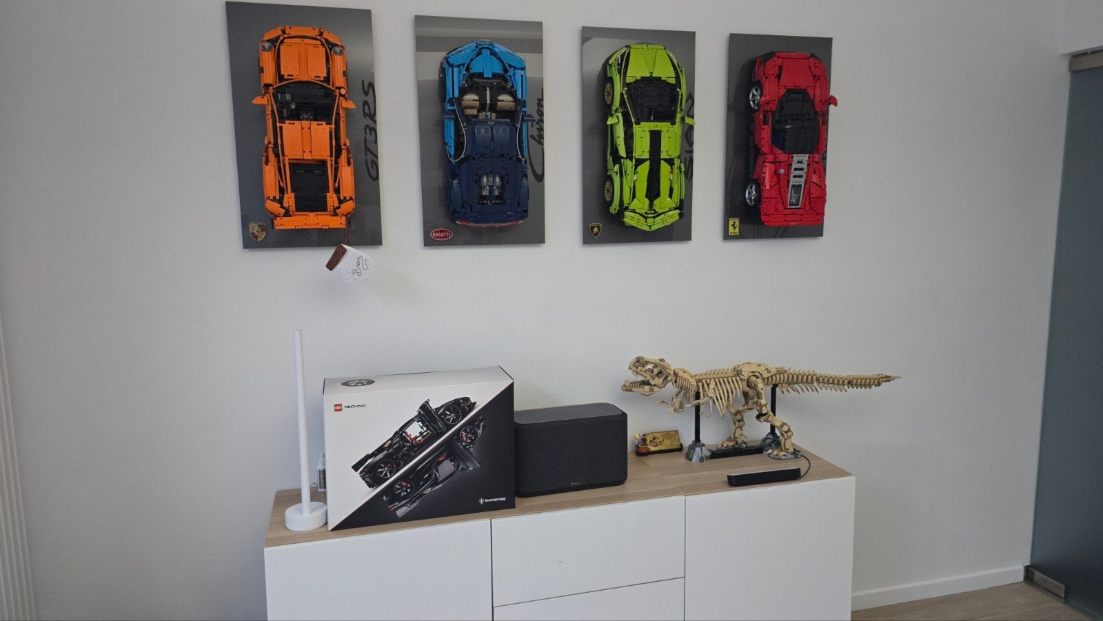 LEGO supercars wallmount kaders van HUYL, Ophalen, Lego, Overige typen, Zo goed als nieuw