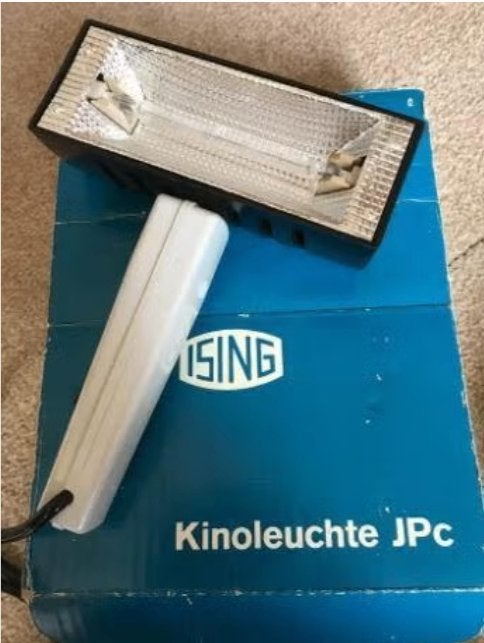 Vintage Ising Kinoleuchte JPc Filmlamp – In Originele Doos, Ophalen of Verzenden, 1960 tot 1980, Flitser