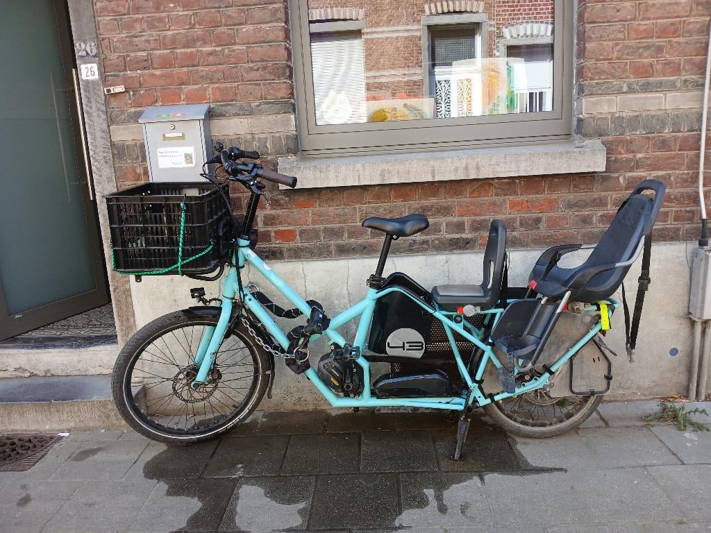 BIKE 43 Turquoise Performance nexus 5, 51 tot 55 cm, Ophalen, Gebruikt, 30 tot 50 km per accu