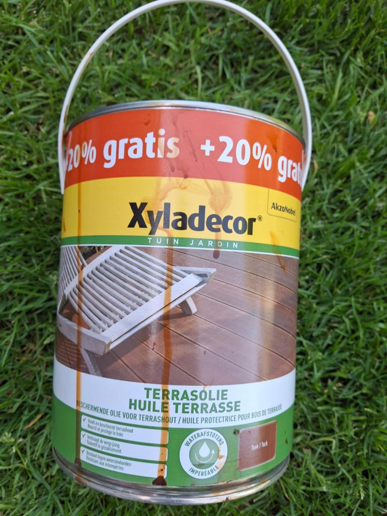 Terrasolie Xyladecor Teak, Ophalen of Verzenden