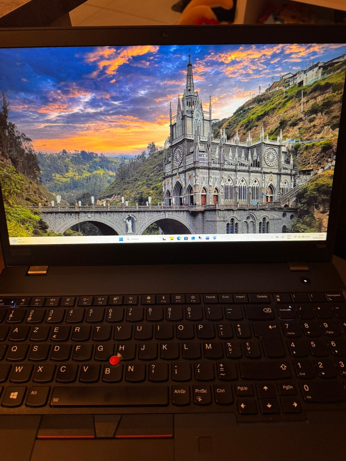 Lenovo ThinkPad T590 – i5 / 8GB / 256GB SSD / 4G, Computers en Software, Ophalen, Gebruikt, 15 inch, 8 GB