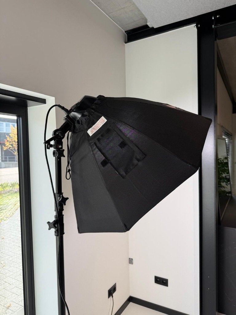 Set studio lampen, Audio, Tv en Foto, Fotografie | Fotostudio en Toebehoren, Falcon Eyes, Ophalen of Verzenden, Zo goed als nieuw