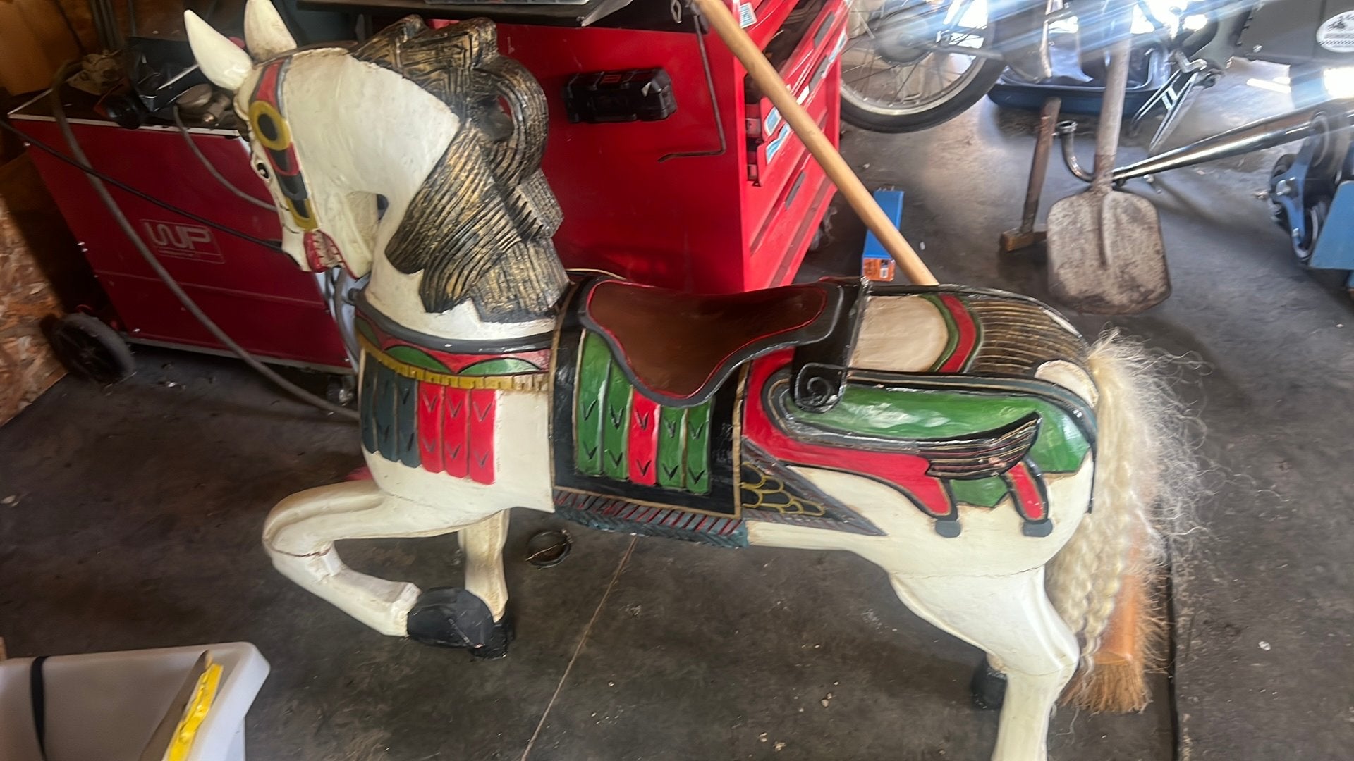 Cheval vintage, Antiquités & Art, Enlèvement