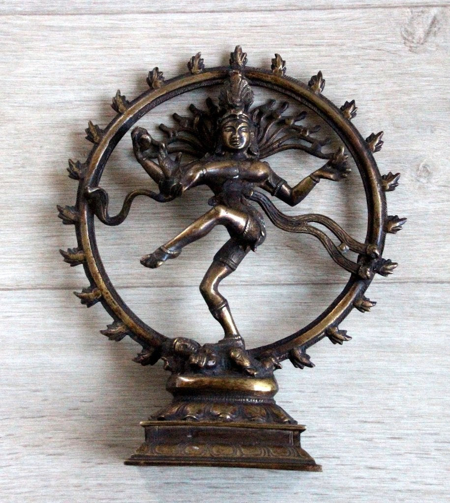 bronzen beeld shiva : Godvan leven en dood Azie Nepal, Inde, Enlèvement ou Envoi, Sculpture, Bronze