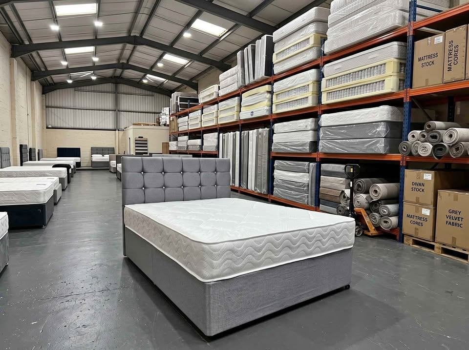Lit et matelas disponibles, Envoi, Neuf, Deux personnes, Autres couleurs