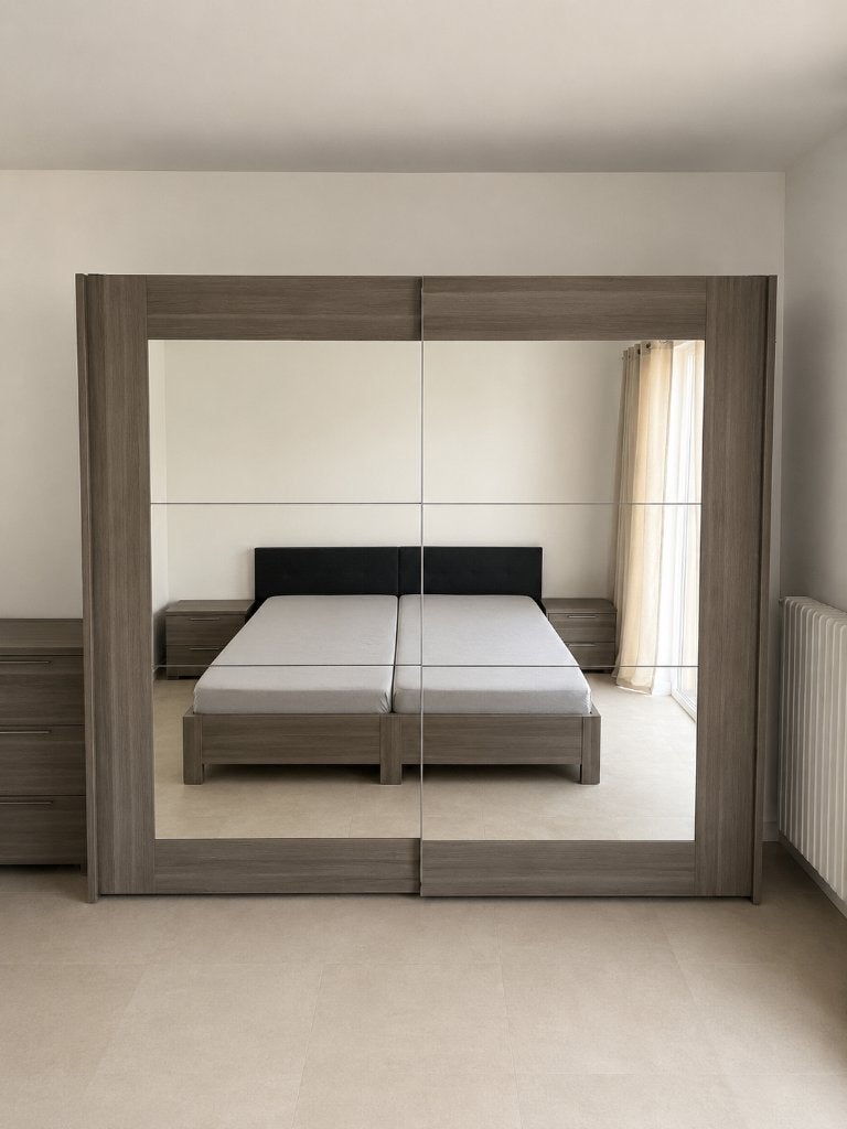 slaapkamer compleet, Huis en Inrichting, Slaapkamer | Complete slaapkamers, Ophalen, Gebruikt, Eenpersoons