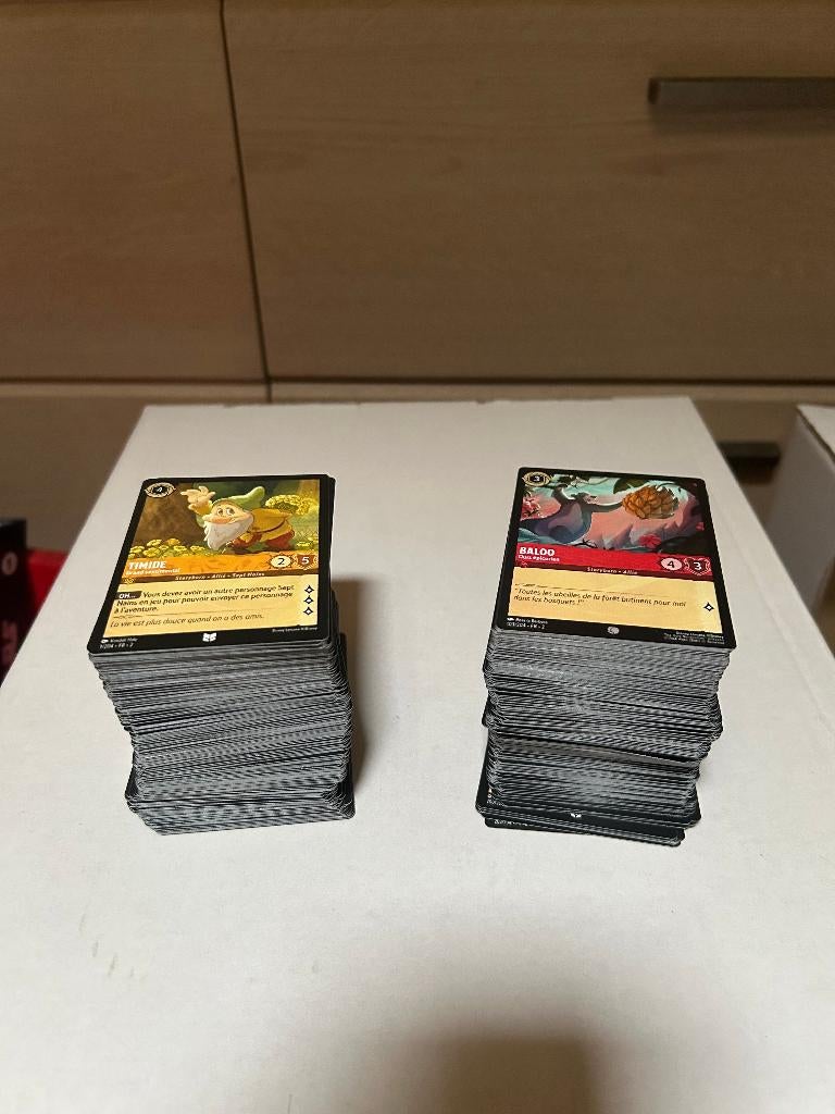 Lot de 504 cartes Lorcana - Set 2  L'Ascension des Floodborn, Enlèvement ou Envoi, Comme neuf, Autres types