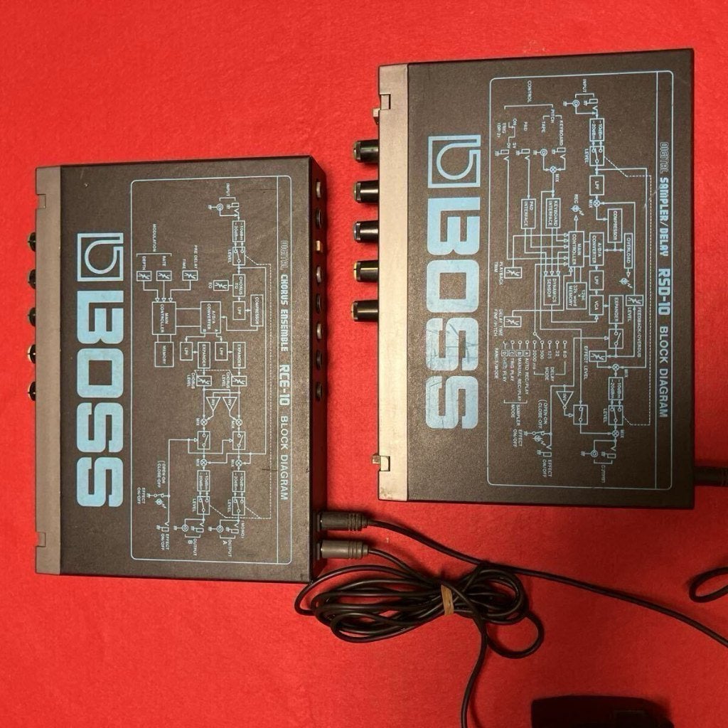BOSS RSD-10 Delay/Sampler et RCE-10 Chorus, Ophalen of Verzenden, Chorus
