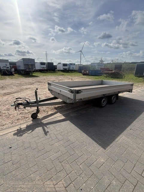 hapert dubbel as plateau 400x200 - 2700kg, Auto diversen, Ophalen, Gebruikt