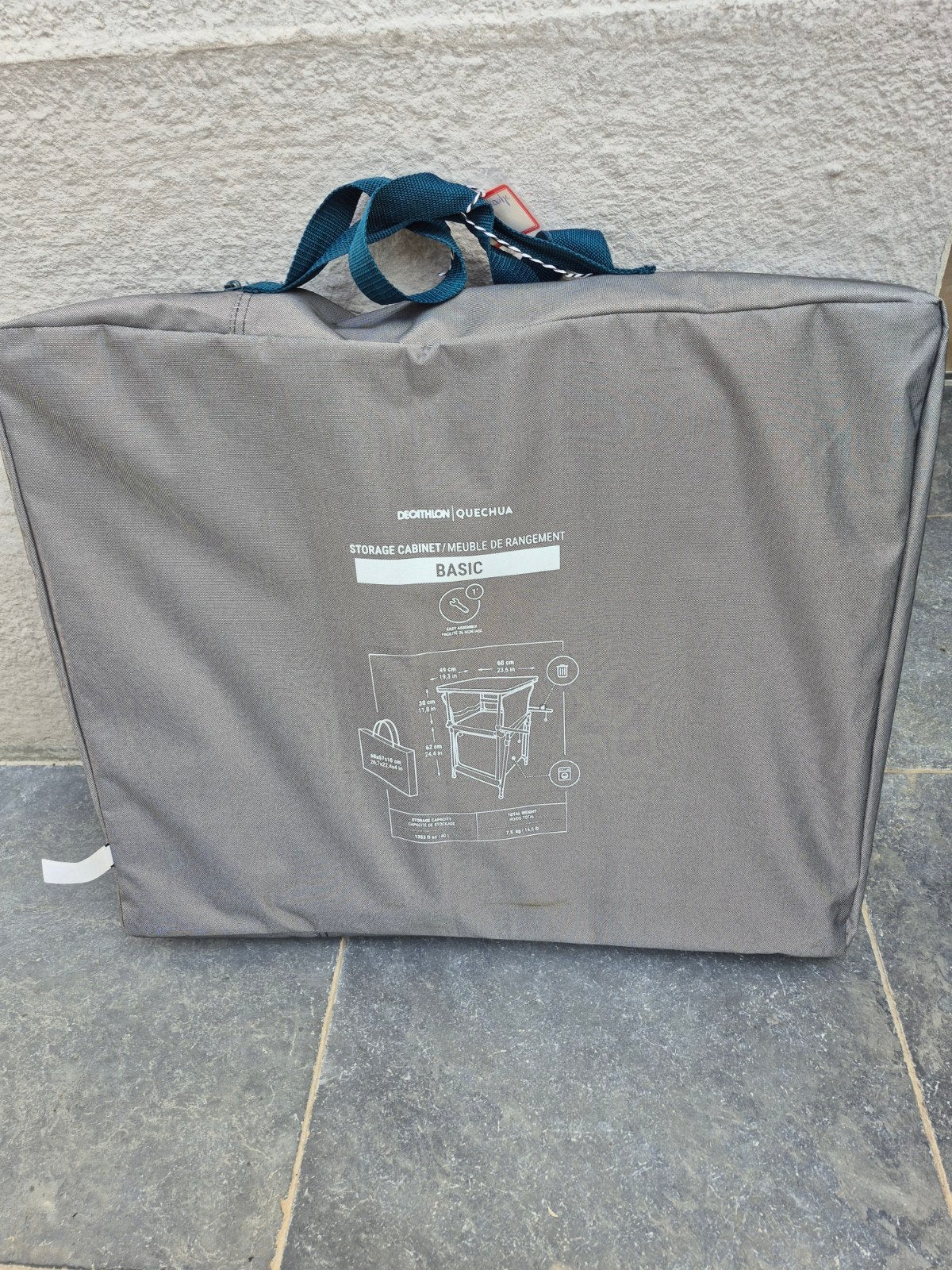 Armoire de camping Quechua avec sac, Enlèvement
