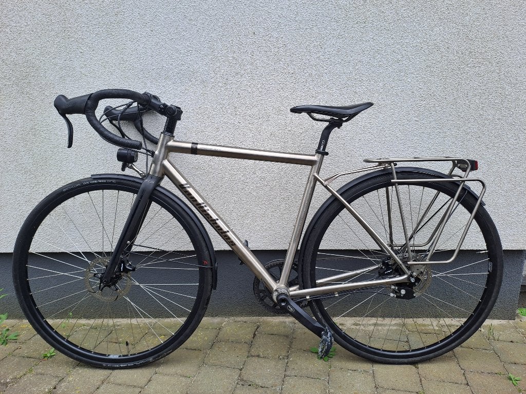Van Nicholas Yukon Rohloff Disc Titanium koersfiets, Fietsen en Brommers, Fietsen | Heren | Sportfietsen en Toerfietsen, 28 inch