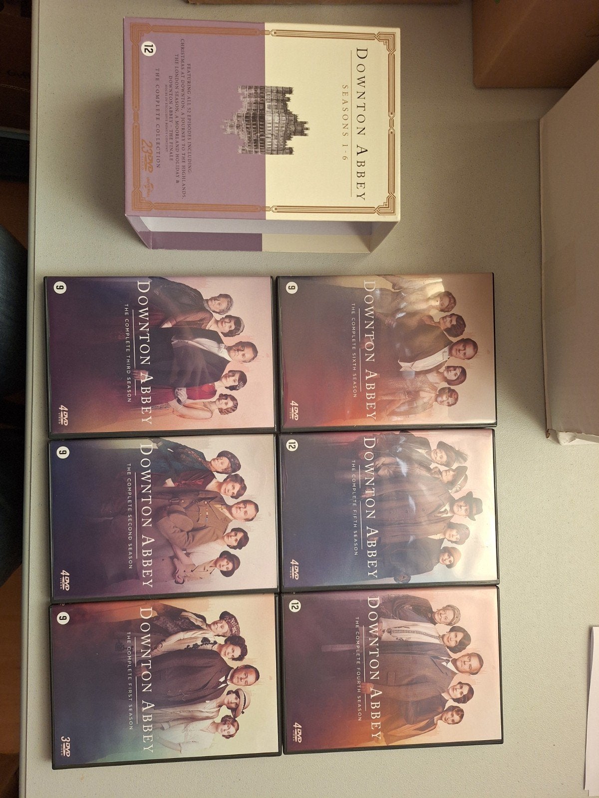 Coffret DVD Downton Abbey : Série complète des saisons 1 à 6, Enlèvement ou Envoi
