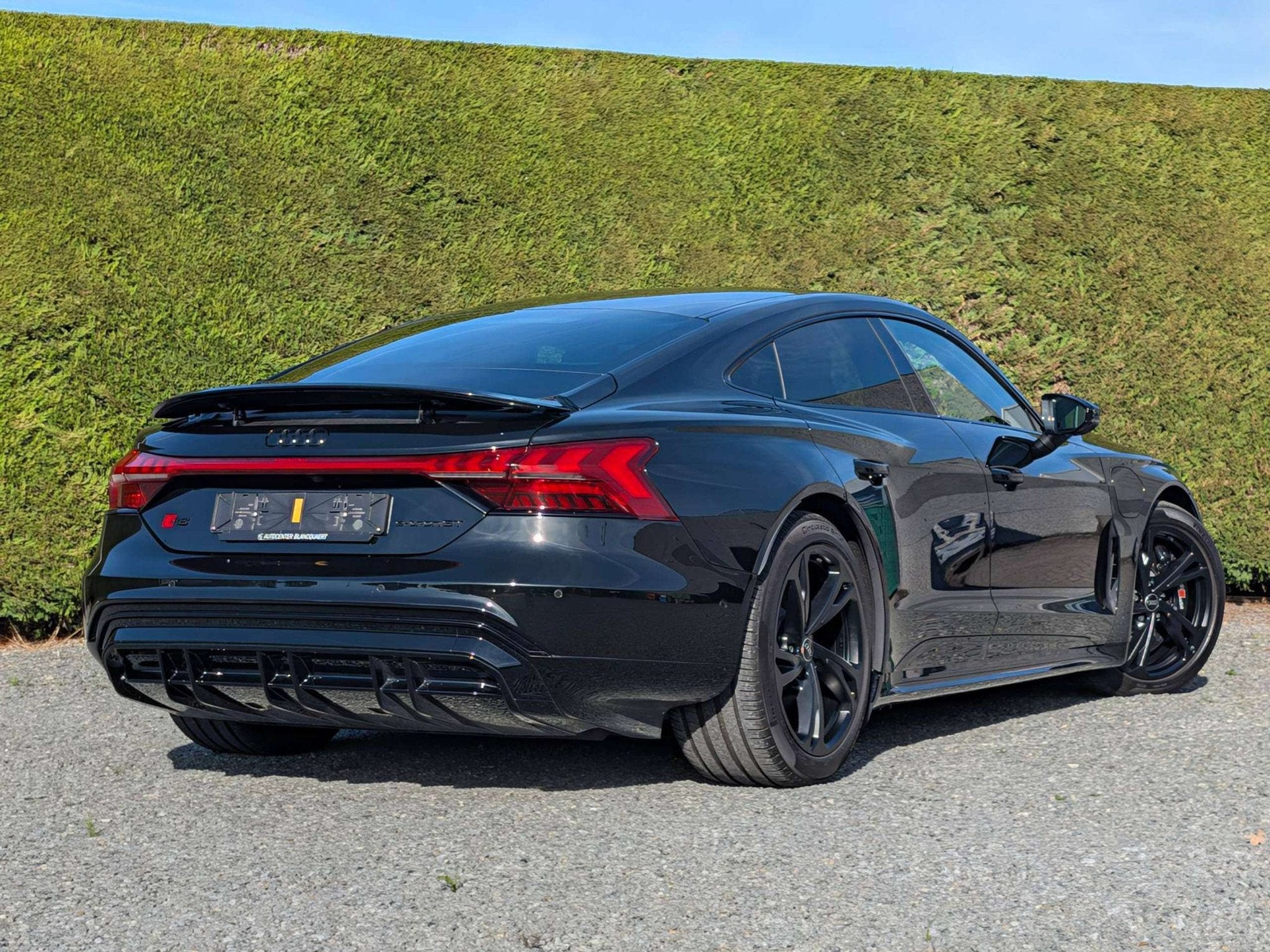 Audi e-tron GT RS - extra garantie - head up - carbid - zete, Autos, Cuir, Achat, 4 portes, Noir