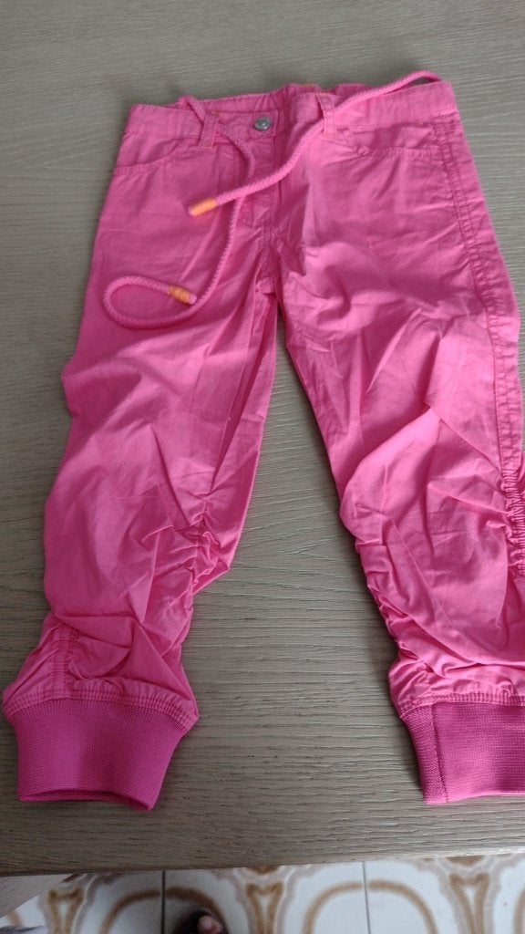 TOM DU roze broek maat 116 - 122 NIEUW, Enfants & Bébés, Vêtements enfant | Taille 116, Enlèvement ou Envoi, Pantalon, Neuf, Tom du