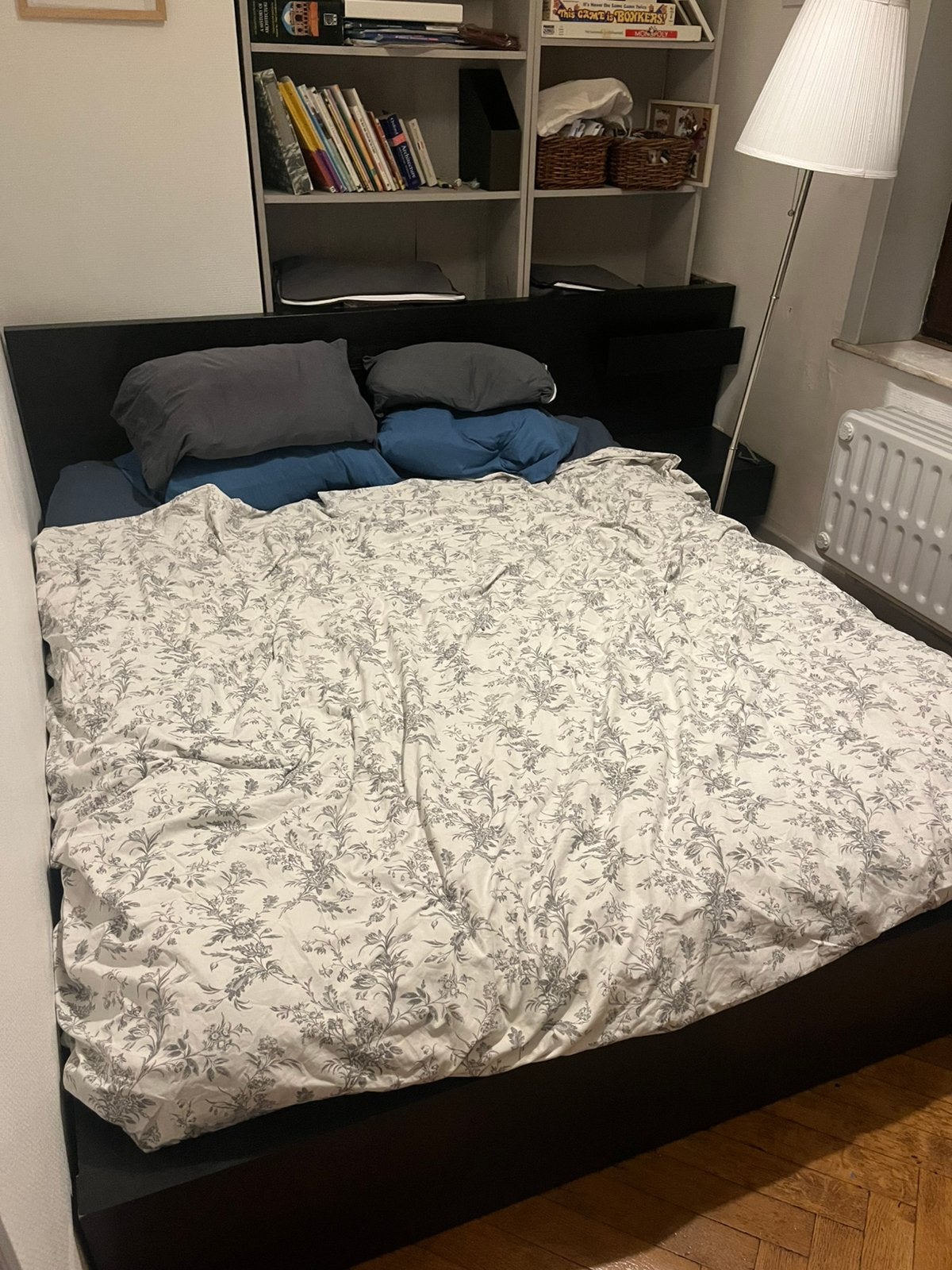Lit - Ikea, Queen size, Enlèvement, Utilisé, 200 cm