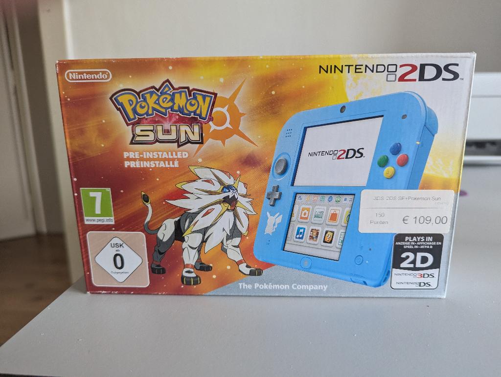 Limited edition pokemon nintendo 2DS, Enlèvement ou Envoi, Comme neuf