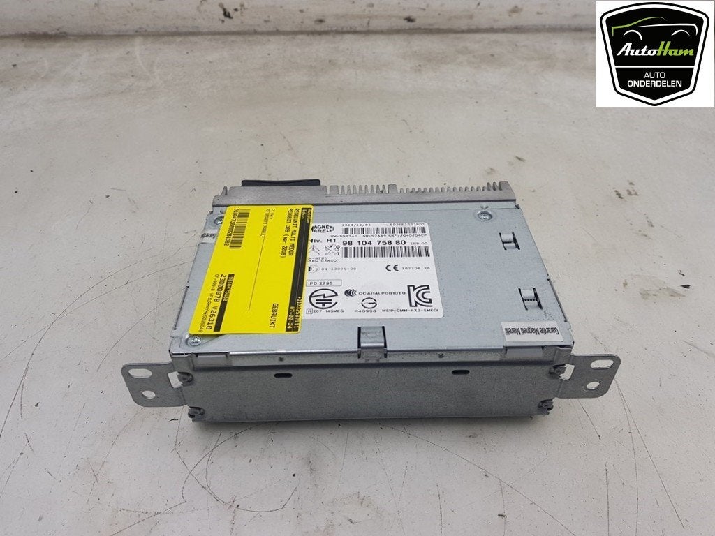 ORDINATEUR MULTIMEDIA 308 SW (L4 / L9 / LC / LJ / LR), Utilisé, Peugeot