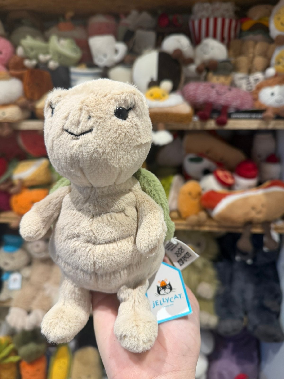 Jellycat Timblie Turtle, Kinderen en Baby's, Jellycat, Overige typen, Nieuw, Meerkleurig