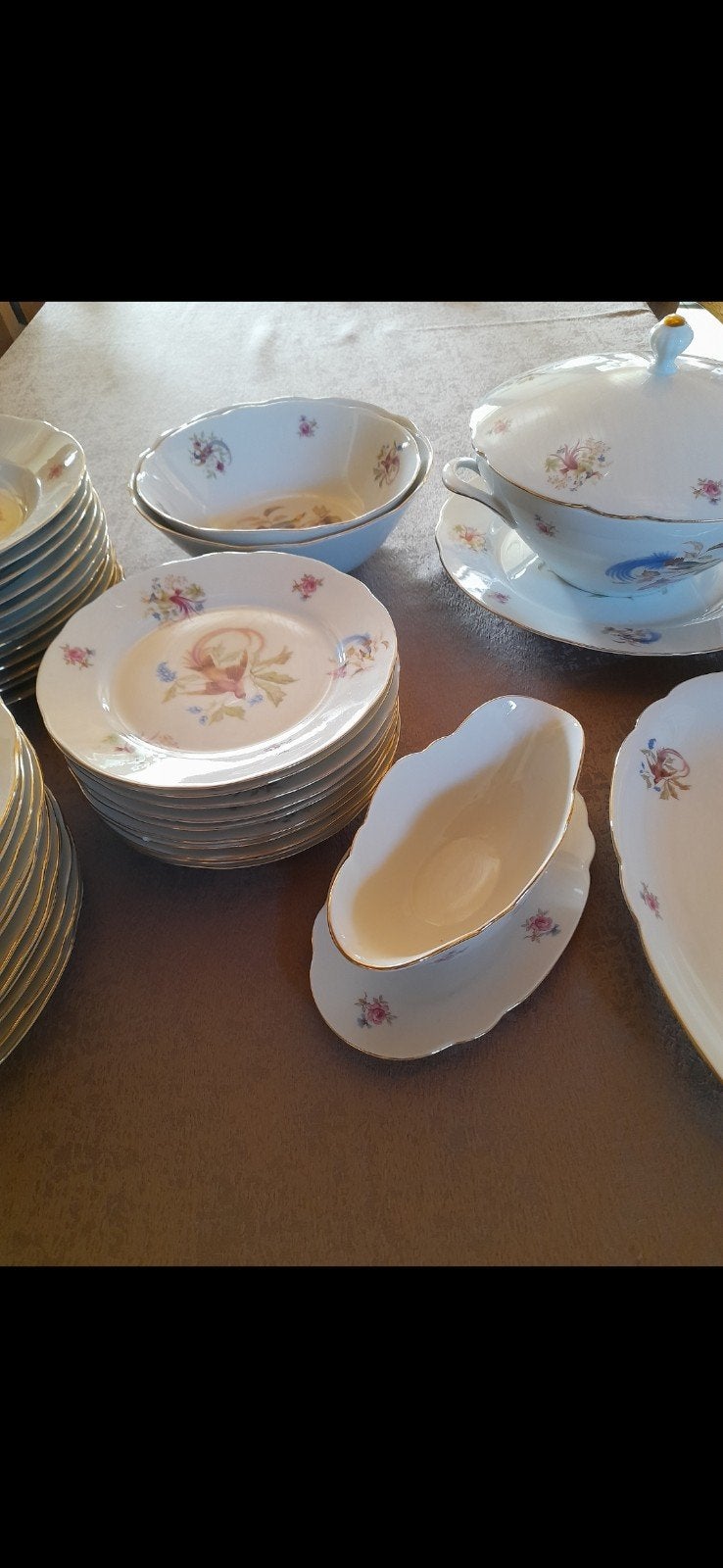 Service de table porcelaine diadem bavaria waldsassen, Enlèvement