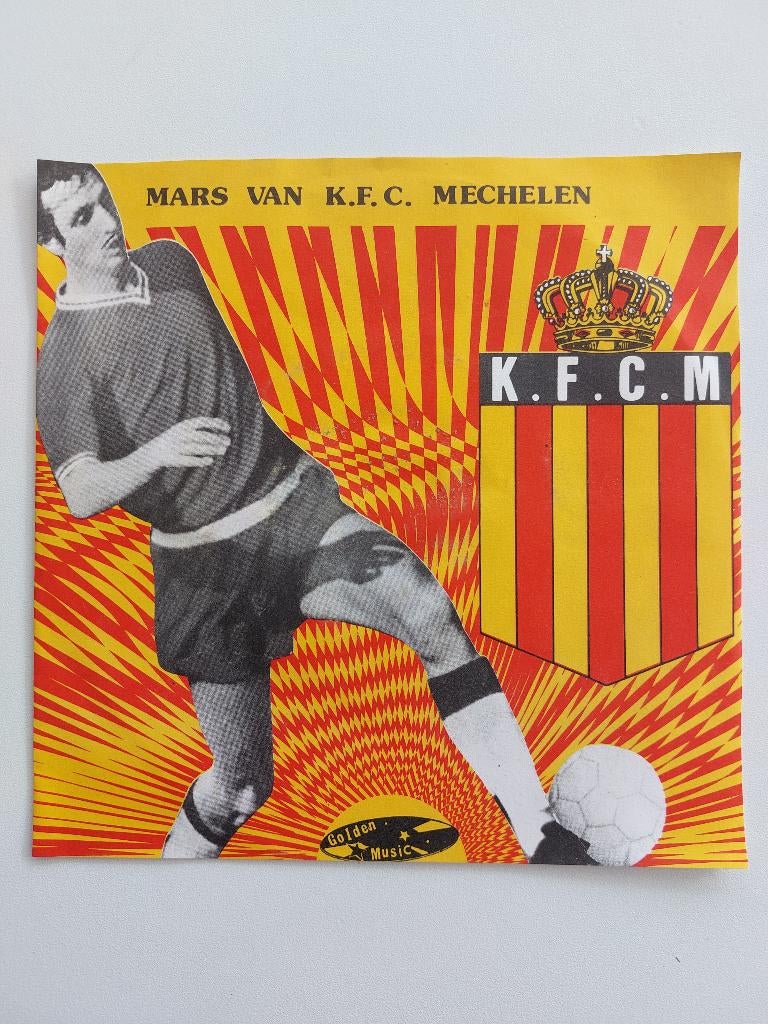 Mars Van K.F.C. Mechelen, Ophalen of Verzenden, Nederlandstalig, Single