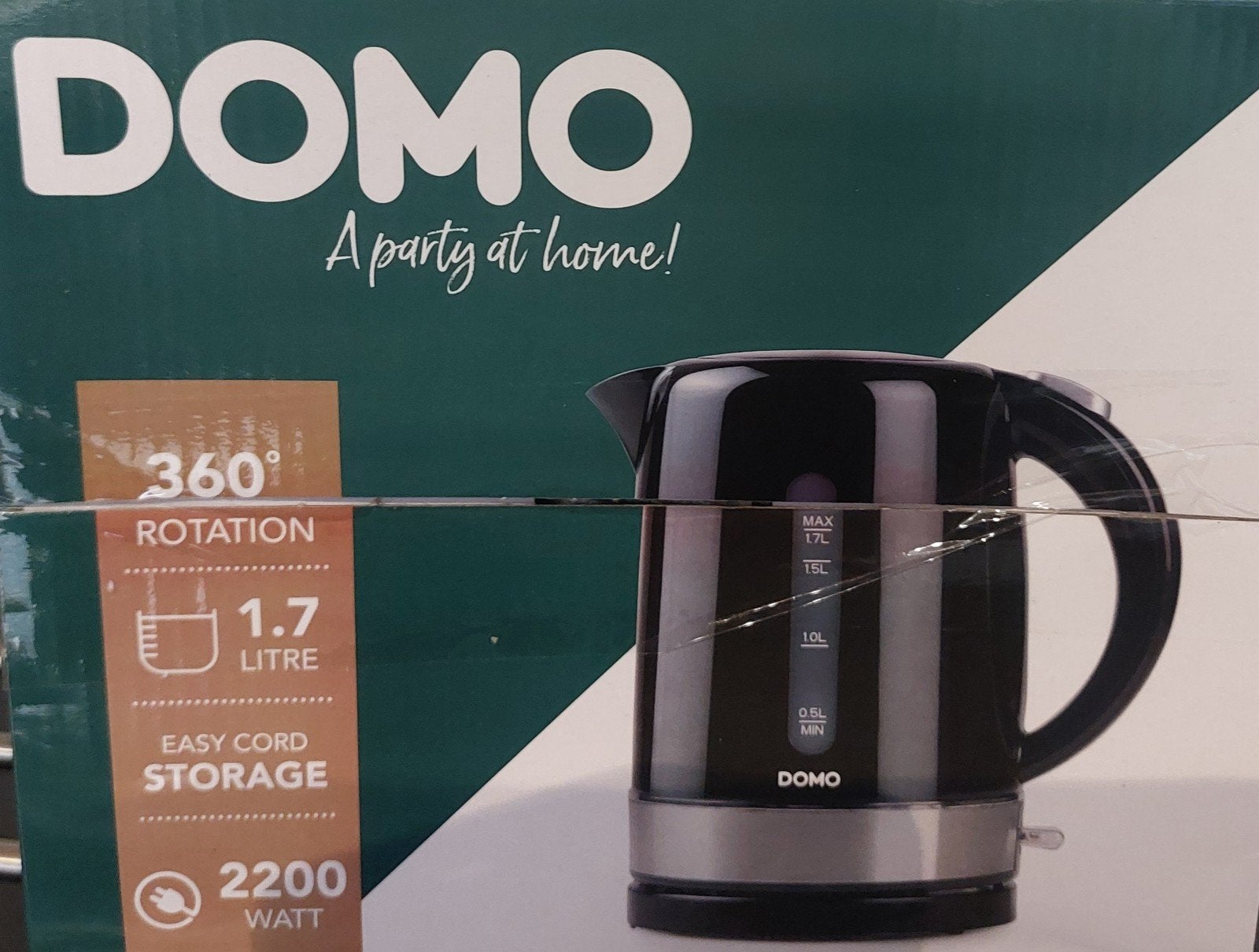 Waterkoker DOMO NIEUW, Elektronische apparatuur, Ophalen, Nieuw