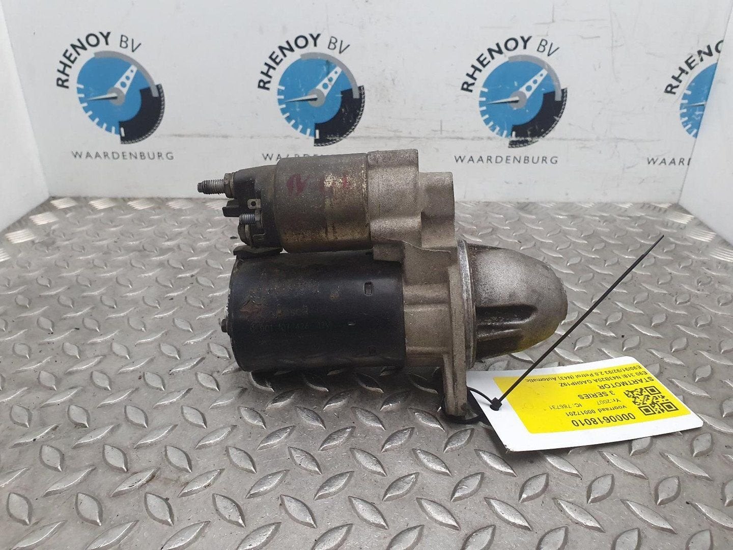 BMW 3 SERIES E90 318I  STARTMOTOR 2007, Ophalen of Verzenden, Gebruikt, Stiba lid