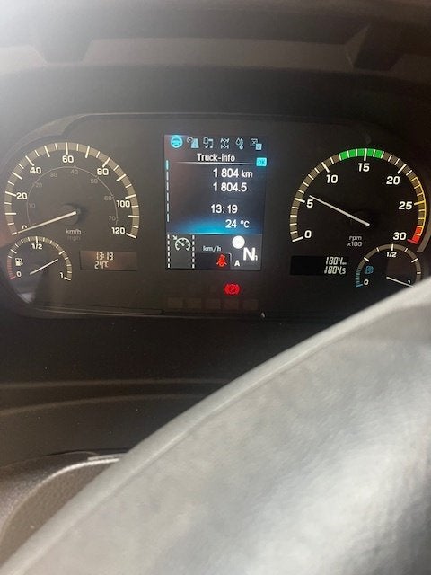 takelwagen Mercedes Atego, Enlèvement