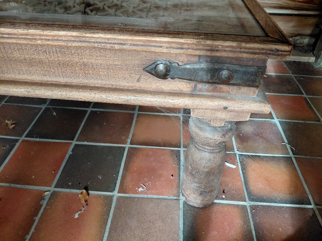 Antieke salontafel, Ophalen