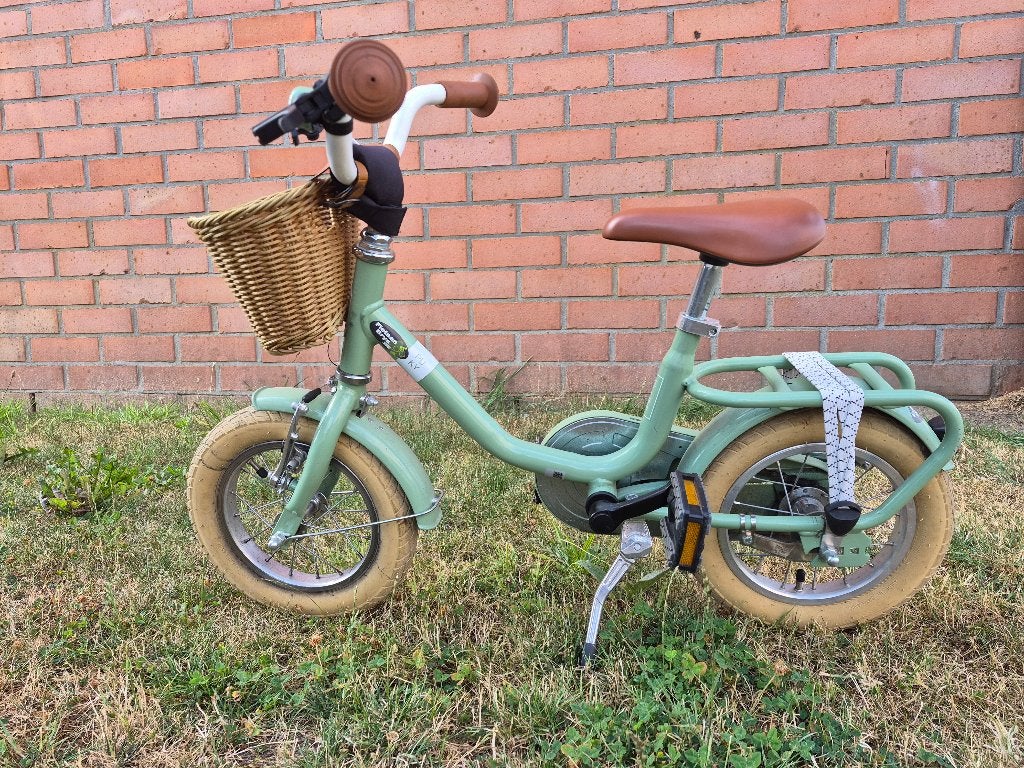 Fiets voor kleuter merk puky, Ophalen, Terugtraprem, Zijwieltjes, Puky