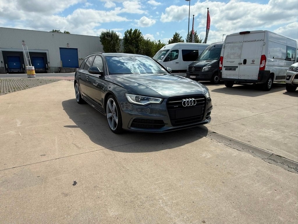 Audi A6 (Numéro de stock 87169), Cuir, Entreprise, Noir, 5 portes