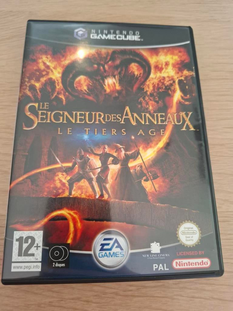 Jeu game cube Le Seigneur des Anneaux : Le tiers âge, Consoles de jeu & Jeux vidéo, Enlèvement
