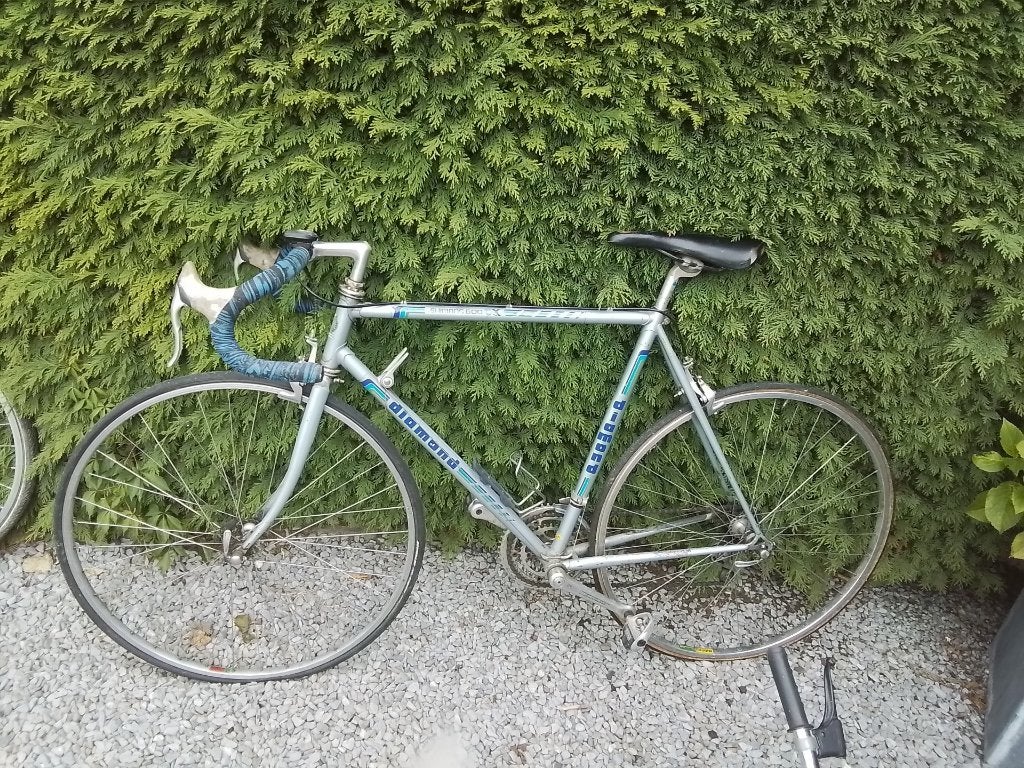 velo de course vintage diamond shimano 600ax, Vélos & Vélomoteurs, Autres marques, Frein sur jante, Enlèvement, 28 pouces
