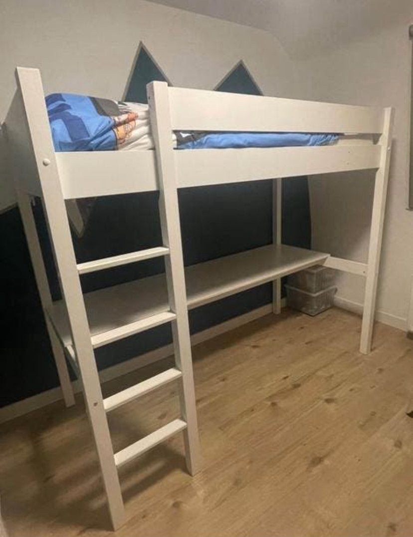 Hoogslaper met  bureau, Enlèvement, Comme neuf, Lit mezzanine