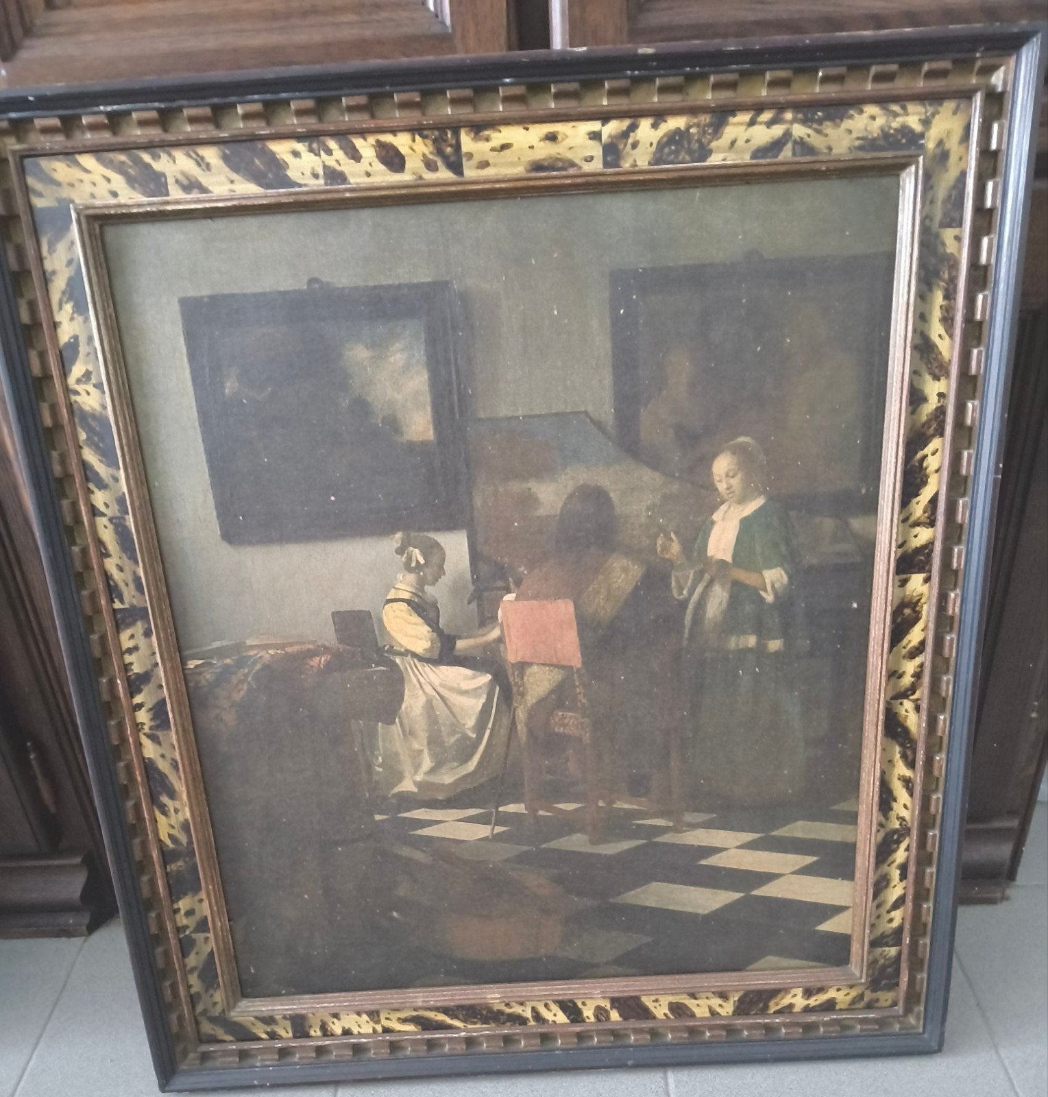 Sxhilderij Vermeer, Antiek en Kunst, Ophalen of Verzenden