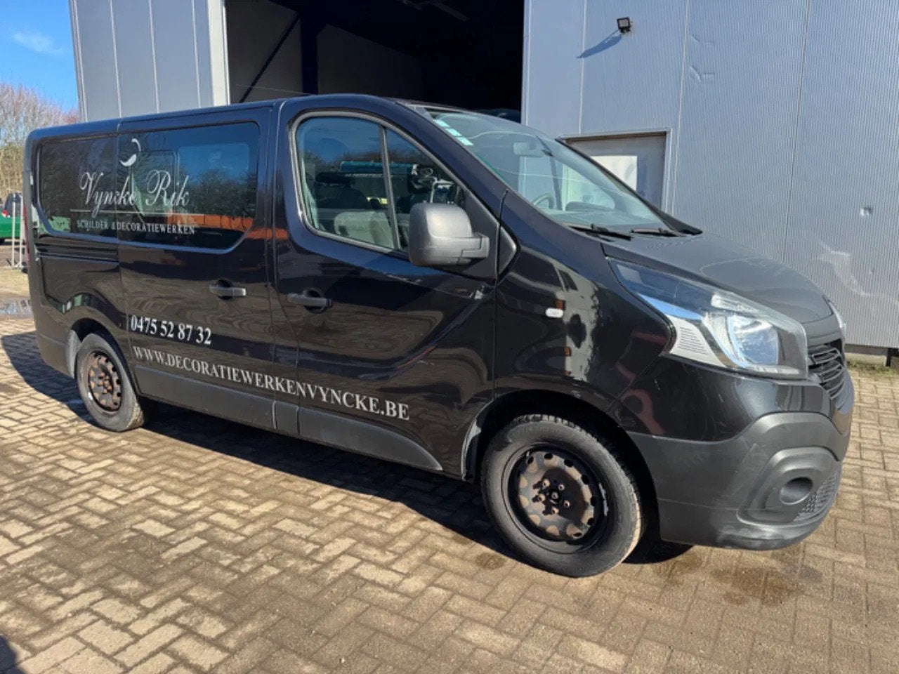 Renault Trafic *EURO 5B-AC-BELGIAN ORIGINE* (bj 2015), Gebruikt, 1820 kg, Zwart, Bedrijf