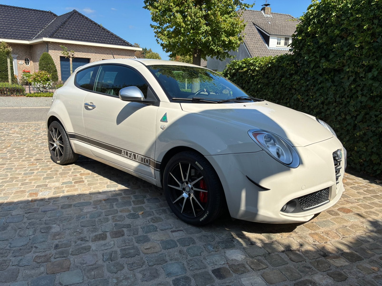 Alfa Romeo Mito QV Quadrifoglio Verde 1.4 170pk, Auto's, Alfa Romeo, Voorwielaandrijving, Euro 5, Navigatiesysteem, Zwart