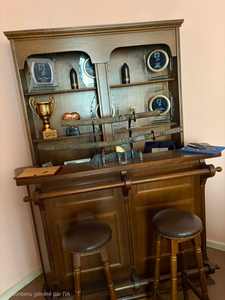 Bar en chêne, Enlèvement, Utilisé, Chêne, Bar