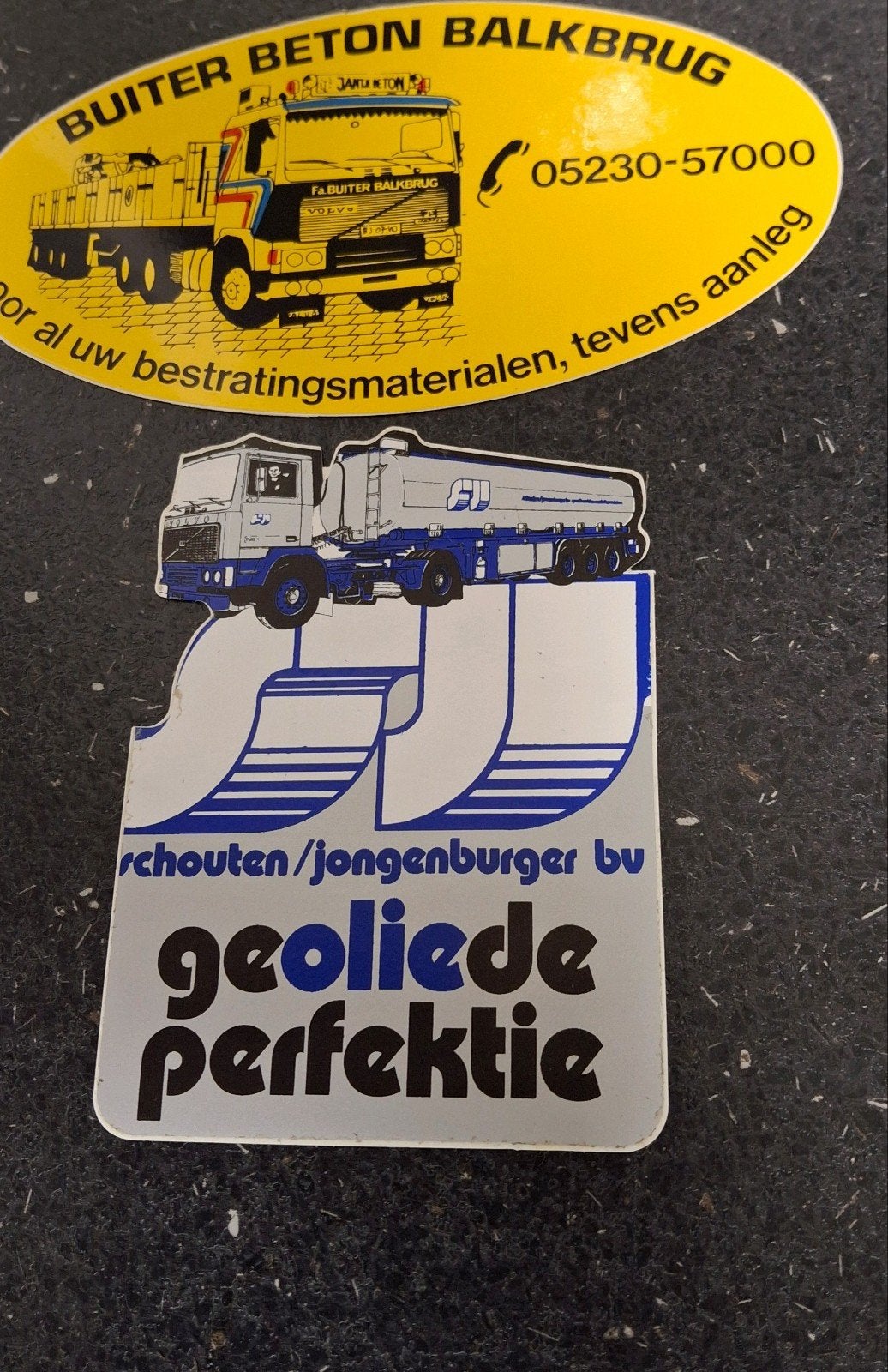 Lot stickers truck Volvo vrachtwagen, Verzamelen, Ophalen of Verzenden, Zo goed als nieuw, Auto of Motor