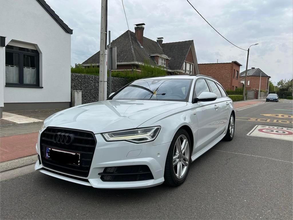 Audi A6 avant 2.0 TDI ultra s tronic, Auto's, Automaat, Euro 6, Zwart, 5 deurs
