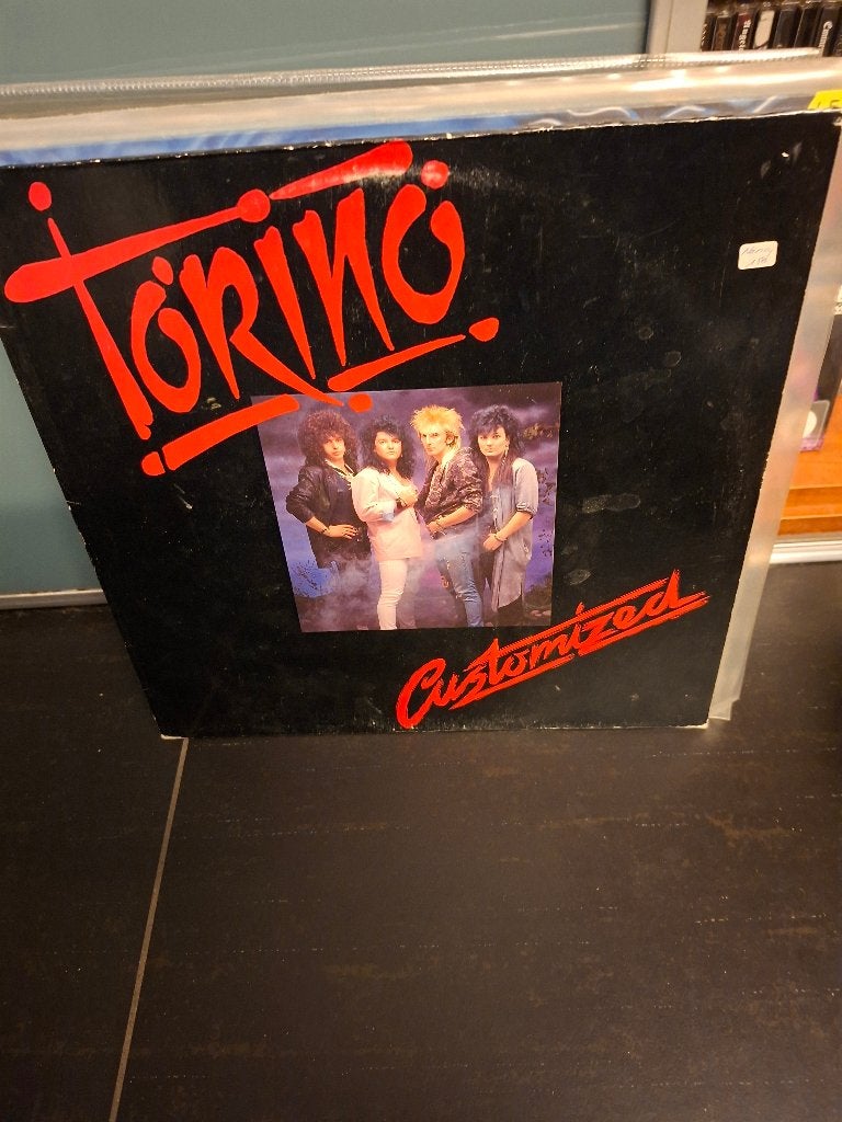 lp - torino - customized - bak 6, Enlèvement ou Envoi, Utilisé, Hard rock, Pochette photo