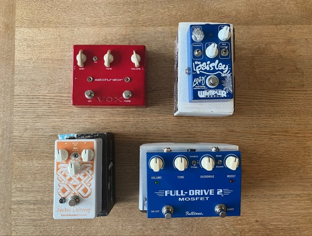 Wampler, Fulltone, Earthquaker, Vox, Muziek en Instrumenten, Ophalen of Verzenden, Zo goed als nieuw, Distortion, Overdrive of Fuzz