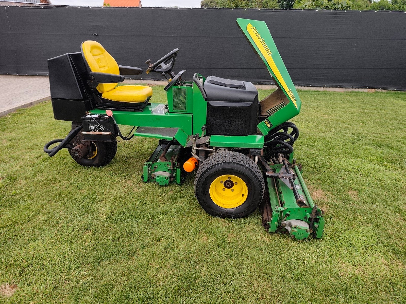 Zitmaaier JohnDeere 2653A, Ophalen, John deere