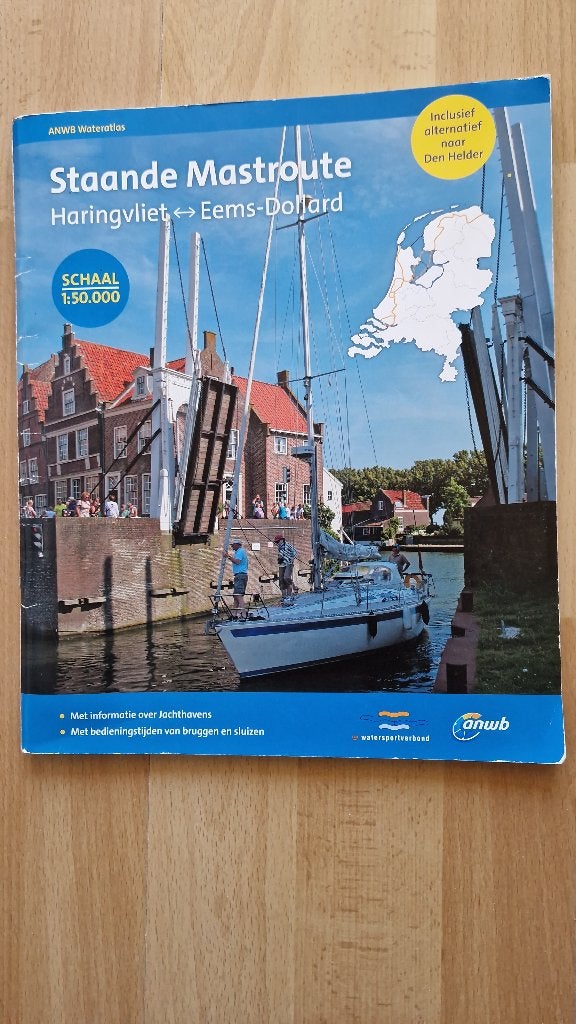 Staande Mastroute, zeilen met je mast in Nederland, Ophalen of Verzenden, Zo goed als nieuw, Overige typen, Zeilboot of Motorboot