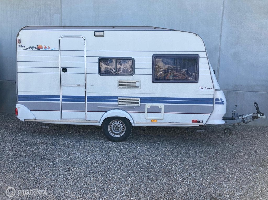 Hobby 400 De Luxe met Luifel, Caravans en Kamperen, Hobby, Hobby, 750 - 1000 kg, Particulier