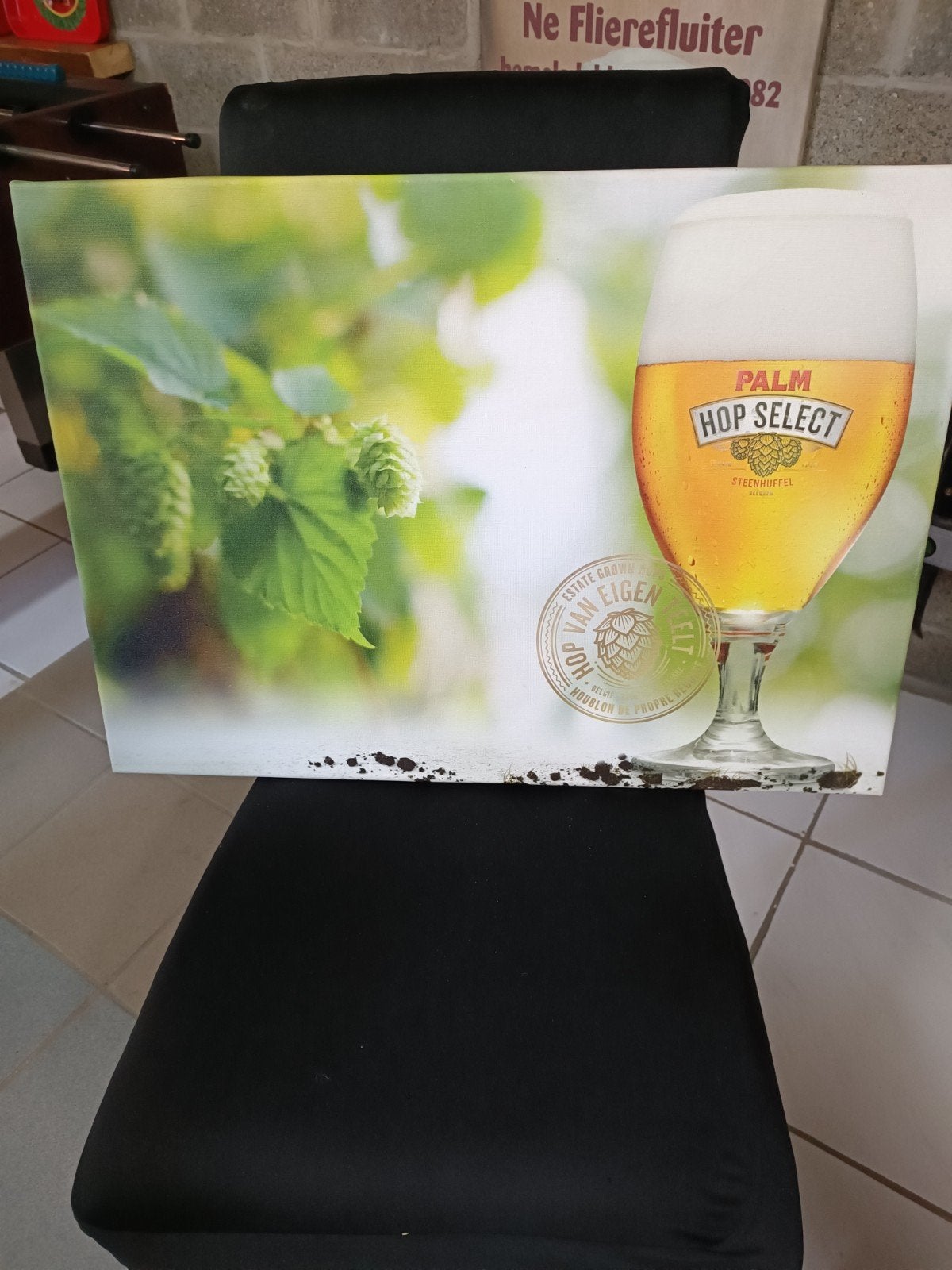 Reclame op doek Palm Hop Select, Collections, Marques de bière, Enlèvement, Palm